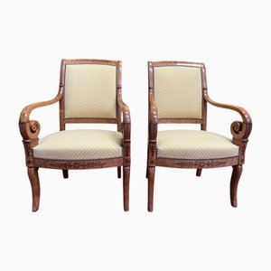 Set of Restoration Style Armchairs
