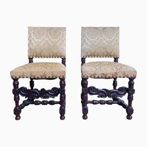 Set of Louis Xiii Style Chairs