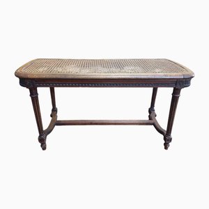 Louis XVI Cane Piano Bench