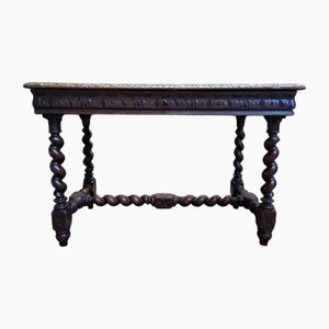 Louis XIII Style Flat Desk or Console