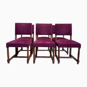 Haute Epoque Renaissance Style Chairs, Set of 6