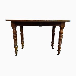 Louis Philippe Oval Dining Table with 6 Legs