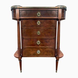 Louis Xvi Style Mahogany Entrance Console Table