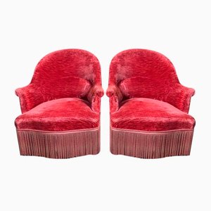 Set of Napoleon III Toad Armchairs