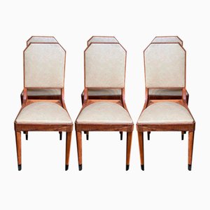 Art Deco Chairs, Set of 6