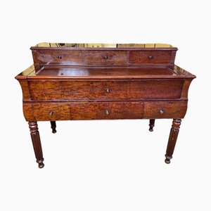 Louis Philippe Mahogany Tiered Desk