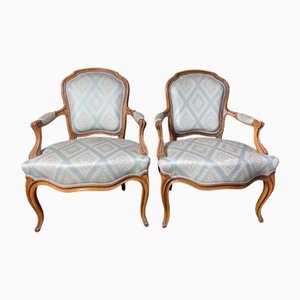 Set of Louis XV Cabriolet Armchairs