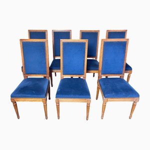 Louis XVI Chairs, Set of 7