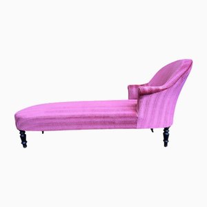 Napoleon III Pink Velvet Daybed