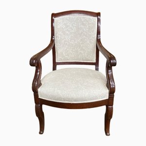 Directoire Armchair in Mahogany