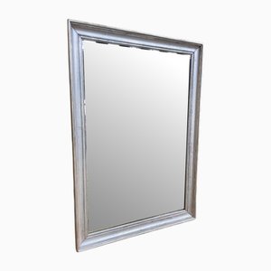Miroir Directoire en Or Blanc