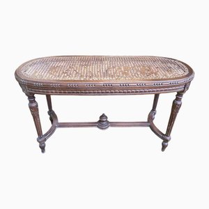 Louis XVI Cane Piano Bench