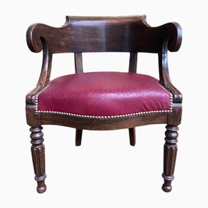 Louis Philippe Office Armchair
