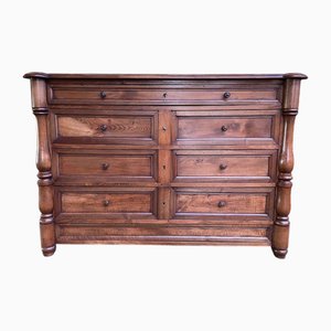 Empire Baluster Commode in Walnut
