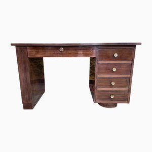 Art Deco Mahogany Desk