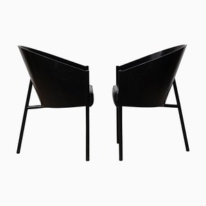 Set of Costes Chairs by Philippe Starck, 1980