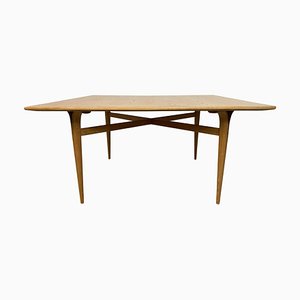Cleft-Leg Side Table in Ash Wood by Bruno Mathsson for Karl Mathsson, 1960s