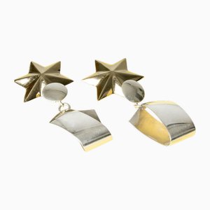 Modern Earrings by Regitze Overgaard, 1980s, Set of 2