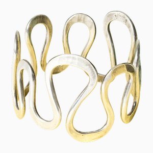 Bracciale in argento di Anna Greta Eker, anni '60