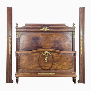Louis XVI Style Bed in Mahogany