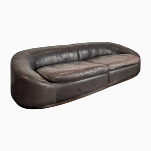 Italian Sofa and Ottoman by Giovanni Sforza, 1980s