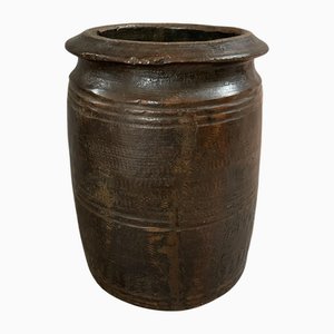 Vaso Himachal in legno, anni '30