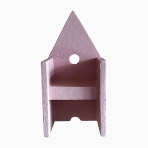 Miniature Red Beige Vescovina by Lanfranco Benvenuti for Meccani Arredamenti, 1985
