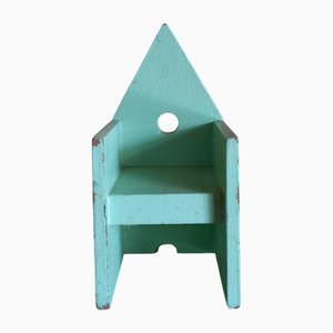 Miniature Green White Vescovina by Lanfranco Benvenuti for Meccani Arredamenti, 1985