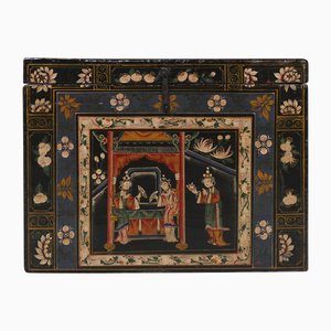 Black Painted Opera Chest, 1900s