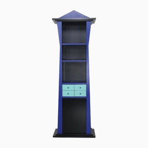Vintage Bookcase in Wood, 1980s