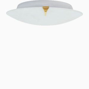 Lampada da soffitto minimal di Egoluce, Italia, anni '70