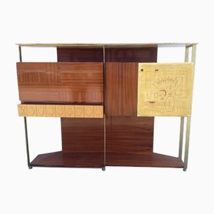 Vintage Cabinet Bar by Borsani for Dassi, 1950s