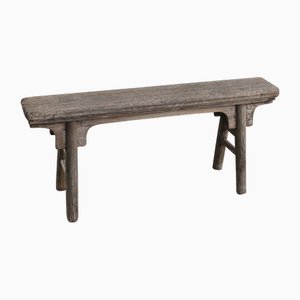 Chinese Elm Bench, 1920s