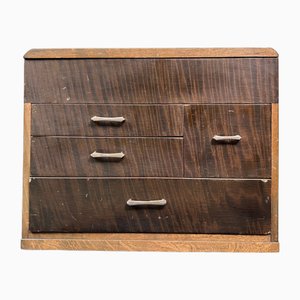Vintage Japanese Haribako Sewing Box, 1950s