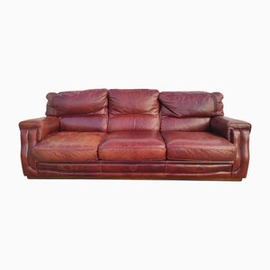 Drei-Sitzer Sofa aus Ulivi Leder