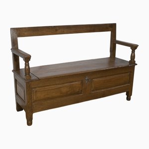Landing Chest Bank aus Eiche, 1920a