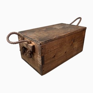 Japanese Wooden Transport Crate, 1920s