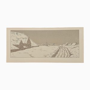 Henri Rivière, La Féérie des Heures: La Neige, Litografía