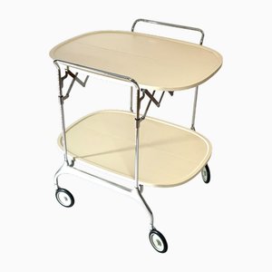 Vintage Foldable Serving Trolley by Antonio Citterio, 1980s