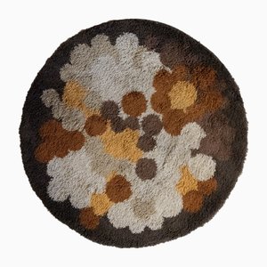 Tappeto Desso Snowball marrone, anni '70