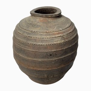 Vintage Turkish Terracotta Vase, 1960s