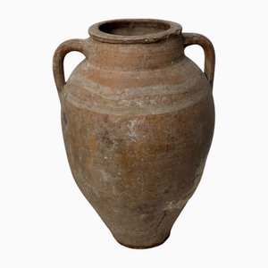Vintage Turkish Terracotta Vase, 1960s