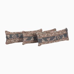 Housses de Coussin Tapis Oushak, Turquie, Set de 3