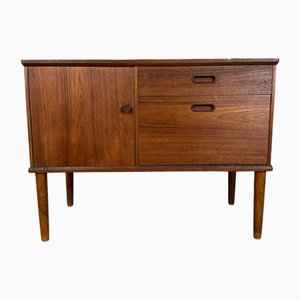 Kleines Teak Sideboard, Dänemark, 1960er
