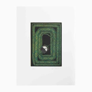 Fifo Stricker, Clock Serpent, Aquatint and Etching, 1990s