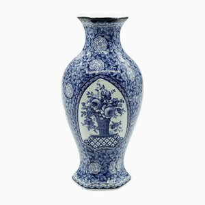 Blue Ceramic Vase, 19th Century