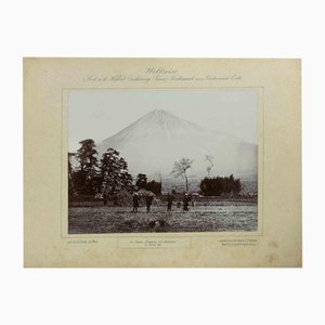 Eduard Hodek Jun, Japan, Fugjiama von Gotemba, Vintage Photograph, 1893