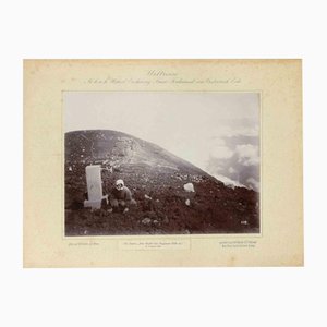 Eduard Hodek Jun, Japan, Der Gipfel des Fugjiama, Vintage Photograph, 1893