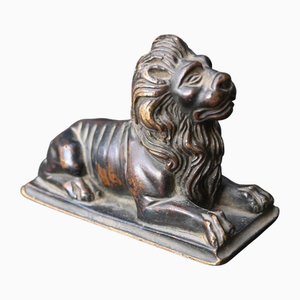 Bonze Sitting Lion, 18th Century