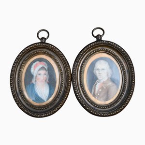 Oval Miniatures, Set of 2